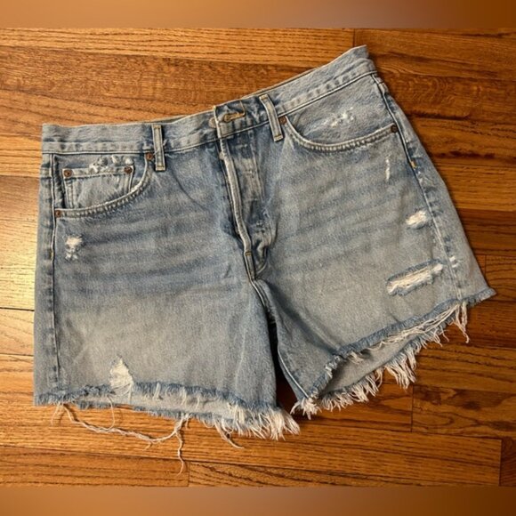 AGOLDE Parker Long Vintage Short in Swapmeet